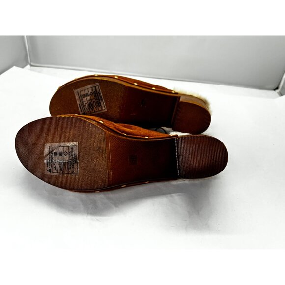 Mudd women's size 11 fur lined mule Clogs and 4" heels. NWT - Picture 8 of 8